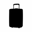 © Ataullah - Silhouette of a suitcase, ready for travel and vacation adventures for anyone