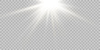 © Ada_vector_stok - Glow light effect. Star burst with sparkles. Sun.