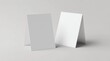 © Khoira Studio - Mock up menu frame on table. 3D
