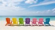 © Purple 1 - Summer day colorful background