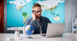 © Andrey Popov - Global Business Attorney Engaged In Critical Phone Discussion