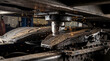 © Александр Марченко - Fifth wheel kingpin coupling creating sparks and friction