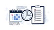 © Umaira - Time Management Workflow Calendar Illustration