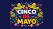 © Alamin - Cinco de Mayo celebration with sombreros maracas and confetti.