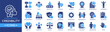 © Pure Pixels - Credibility icon collection set. Containing design Perception, Trust, Reputation, Integrity, Honesty. Solid icon collection.