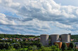 © Yaroshenko-Denys - Landscape - houses, factory, trees, clouds