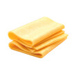 © MDKHALILUR - Cheese slices folded stack isolated on transparent background PNG dairy ingredient food closeup
