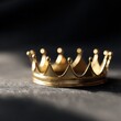 © Chandlerlikes - Luxury golden crown royal king symbol isolated wealth power monarchy concept 3d render