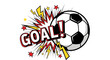 © Md.Arif hossan - Dynamic soccer illustration a 'goal ' celebration with vibrant comic style