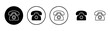© avaicon - Telephone icon vector. phone sign and symbol