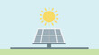 © Sixer's Design - Abstract art background with solar panel harnessing clean energy