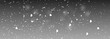 © Creative - High resolution snowfall overlay on a transparent background. Festive frost texture