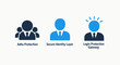 © Mehedi - Digital identity and login security concepts with user protection secure identity layer protection gateway icons identity security protection authentication authorization management