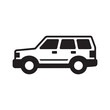 © MDOMAR - SUV car vector icon for automotive and transportation design projects.