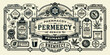 © Natalia - Vintage apothecary pharmacy label with ornate elements, vector