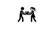 © maranata - Delivery Icon Man Giving a Box to a Woman
