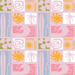 © sumonsharif - Summer seamless pattern, beach life elements Vector illustration, print design, print , exotic wallpaper, textile, fabric