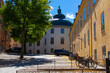 © ti1993 - Quiet Courtyard with Historic Buildings and Bicycles in Stockholm, Sweden