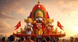 © Dev Forge - Jagannath rath yatra festival india hindu god chariot celebration odisha puri tradition