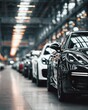 © YuliaLyubimova - Luxury cars lineup in modern showroom premium automotive retail dealership choice concept