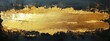 © tiger - thick metallic gold brushstroke with rough edges on dark textured canvas conveying luxury and bold drama