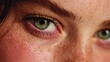 © dong - Close-up makeup aesthetic featuring perfect precise eyeliner wing, dramatic false eyelashes enhancing eye shape.