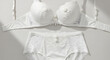 © Suta - Elegant white lace lingerie set for women, perfect for special occasions, combining comfort with sophisticated design and delicate details