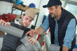 © auremar - a young plumber and manager