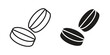 © Vince - Medicine icon simple black and white line and clip art illustrations