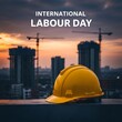 © Nirmal - Celebrating international labour day with a symbolic sunrise over a city skyline