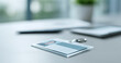 © perfectlab - Close-up of ID badge on desk