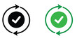© WASIF-MEHMOOD - Check tick mark icon set. Green check mark vector symbol icon. Vector symbols set ,green checkmark isolated on white background. Brush strokes green check mark