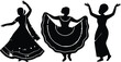 © MDZAHID - Global Cultural Festival Dancers SilhouetteGlobal Cultural Festival Dancers Silhouette
