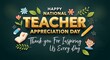 © AngurHussain - Happy national teacher appreciation day a celebration of educators