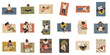 © Sandaruwan - Diverse people relaxing on rugs from top view | Multiethnic characters painting and reading in flat illustration style for summer park concept