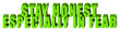 © Qualityrenders - Stay Honest,Especially In Fear  , 3d text