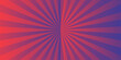 © armans - Radial motion lines forming a dramatic burst. Vector sunray stripe background. Light sunburst glowing background. Retro comic gradient background texture overlay. Vector illustration pattern beam rays