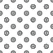 © nsit0108 - Tire pattern with wheels creating a seamless monochrome background design