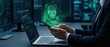 © THUNDERTURBO - Innovative face recognition technology enhancing security global tech hub digital interface modern workspace close-up view cutting-edge concept demonstration for future trends