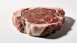 © Robi - Raw Ribeye Steak - A Close-Up of Marbled Beef.