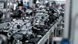 © Kitta Studio - Engine Production Line in Automotive Factory Showing Assembly Process