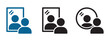 © Alamin by vision 2 - Mirror looking icon, man looking at mirror vector illustration, person standing in front of reflection sign, mirror image concept design