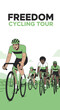 © Sempakin - Thrilling Freedom Cycling Tour: Active Group of Cyclists Enjoying a Refreshing Outdoor Experience