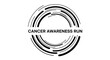 © Agata - Cancer Awareness Run Symbol Creative Design Vector Illustration For Prevention And Events
