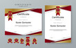© Kingsmen - Premium certificate template bundle featuring luxury gold gradients and deep red ribbons for high-level recognition