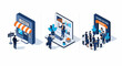 © ainun - Store in a fix then plan for a new grand open shop for growth gain