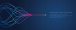 © Rizal - Abstract arrow background. Technology background. High speed.