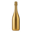 © ADPShapla - Golden champagne bottle with elegant curved shape and shiny surface Isolated Png