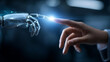 © Laura - Creative thinking concept artwork about designers and the future of artificial intelligence collaboration in the design industry. AI design concept, creative future, designer AI,