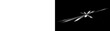 © imak - White light burst effect with transparent background and black background